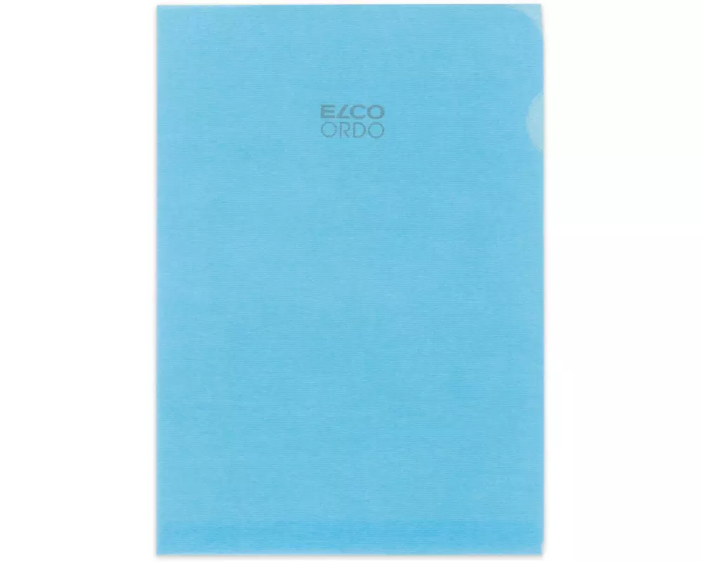 ELCO Sichthülle Ordo Transparent Blau, 100 Stück
