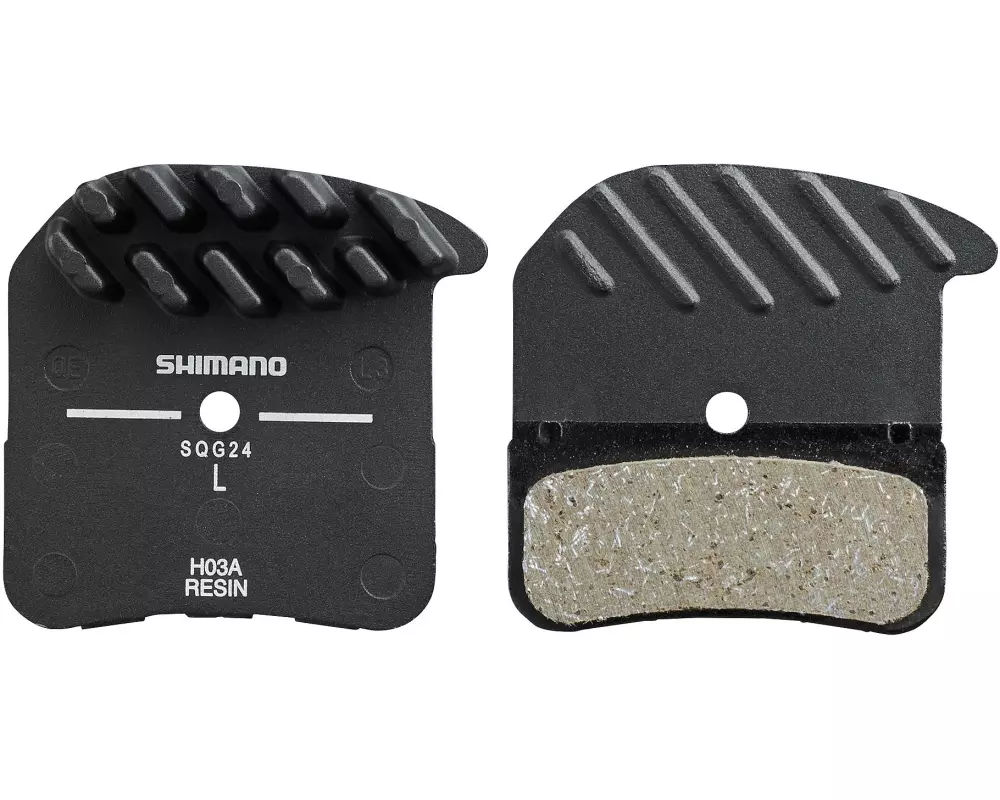 Shimano Bremsbeläge H03A mit Feder und Clip