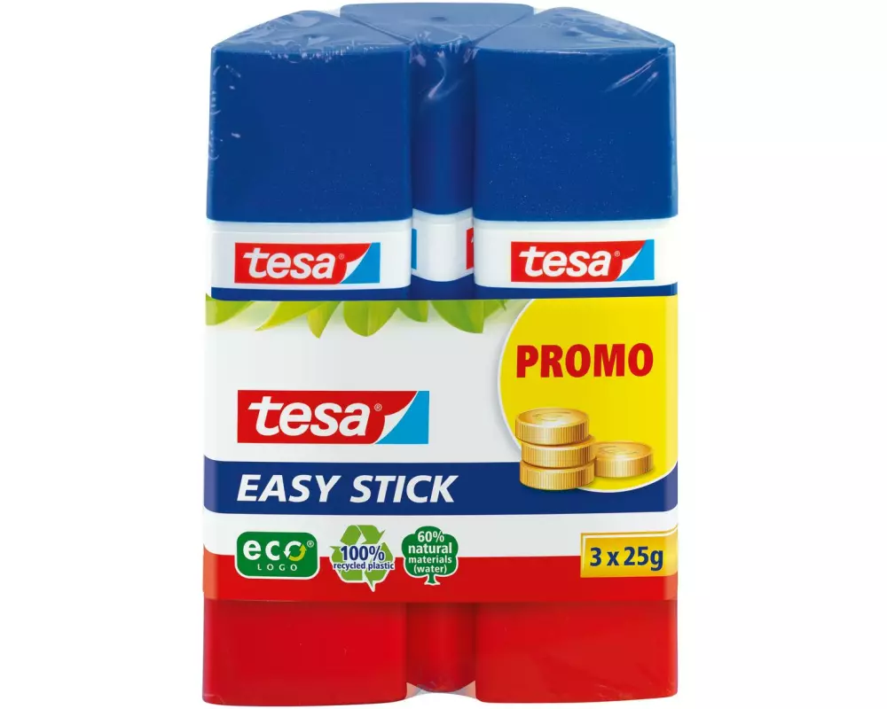 tesa Klebestift Easy Stick ecoLogo 3x 25 g