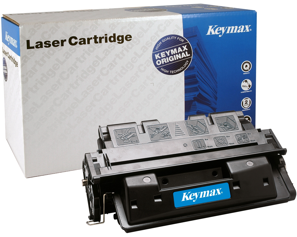 KEYMAX RMC-Toner-Modul HY schwarz C8061XKEY zu HP LJ 4100 10'000 Seiten
