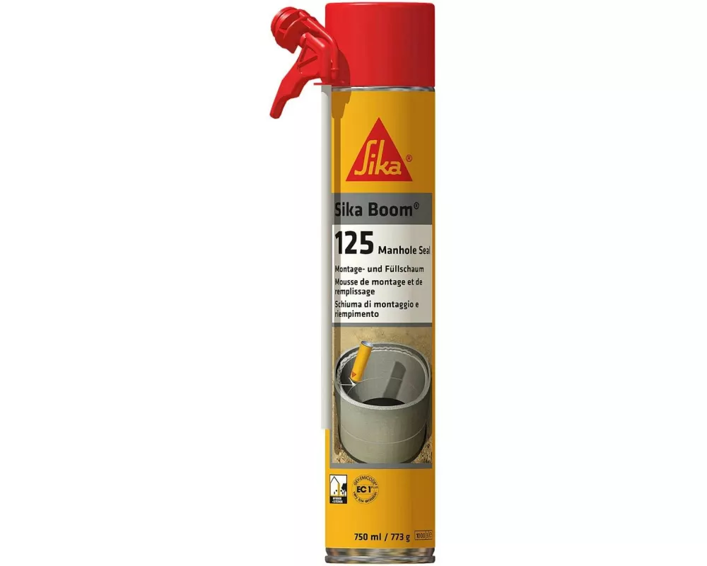Sika Boom-125 Manhole Seal Hellgrau 750 ml