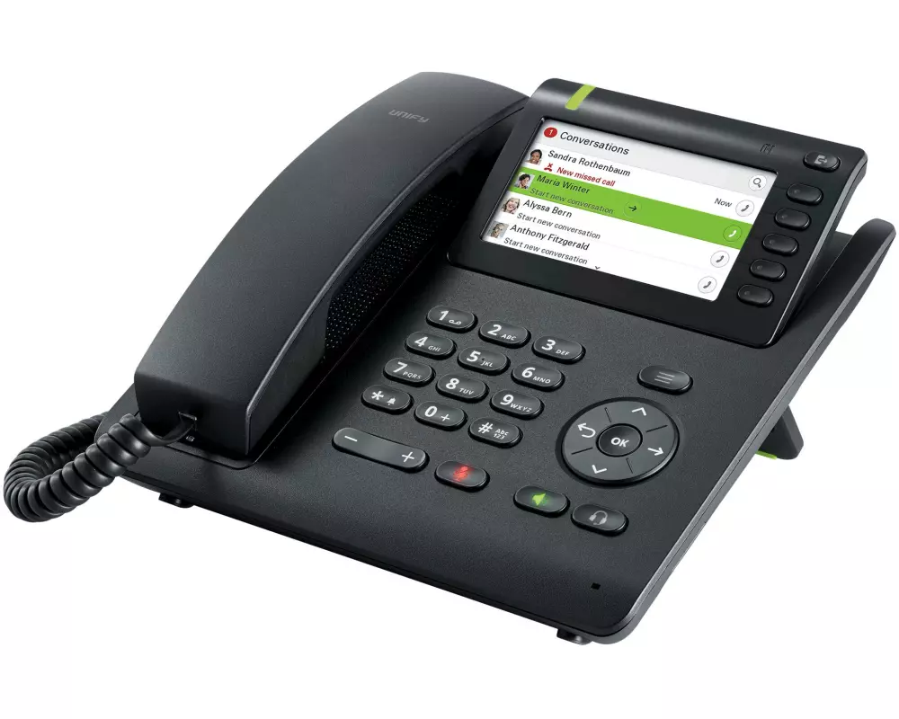 UNIFY Tischtelefon CP600 Schwarz