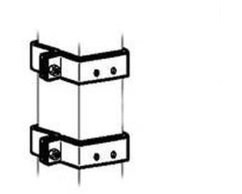 3X3 POST ARMS BRACKET GREY