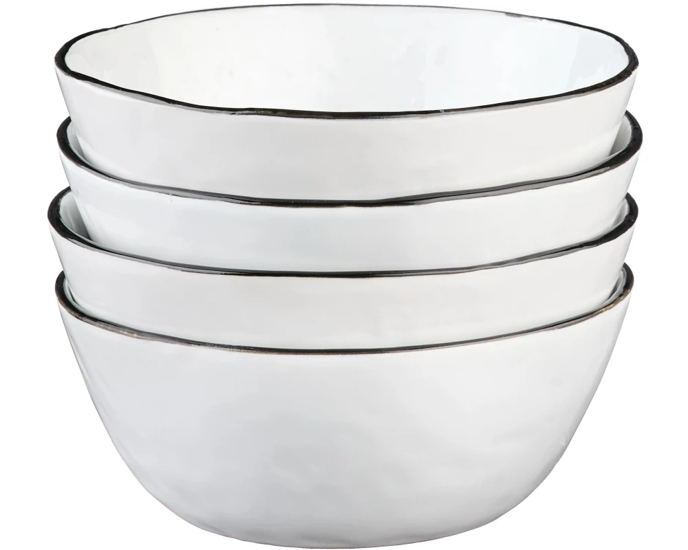 Björn Müslischale Pure Ø 16.5 cm, 4 Stück, Schneeweiss