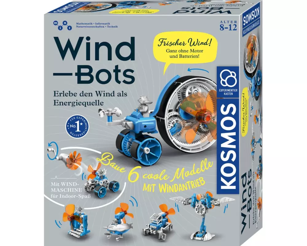 Kosmos Experimentierkasten Wind Bots