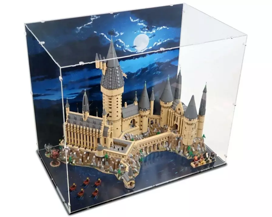 iDisplayit Acryl-Display für LEGO 71043 Harry Potter Schloss Hogwarts