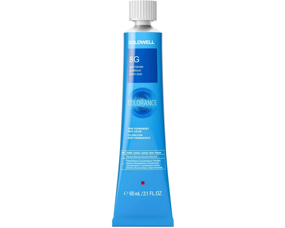 GOLDWELL Haartönung Haarfarbe Colorance Tube 8G Goldblond 60 ml 60 ml