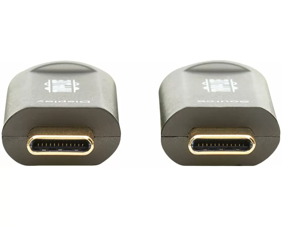 EATON TRIPPLITE USB-C, to, USB-C, Plenum-Rated, Fiber, Active, Optical, Cable, AOC, 4K, 60, Hz, HDR, 4:4:4, M/M, Black, 30m