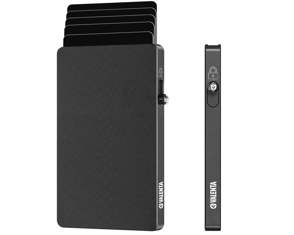 VALENTA Cardprotector Aluminium 588300 MagSafe Graphite Grey