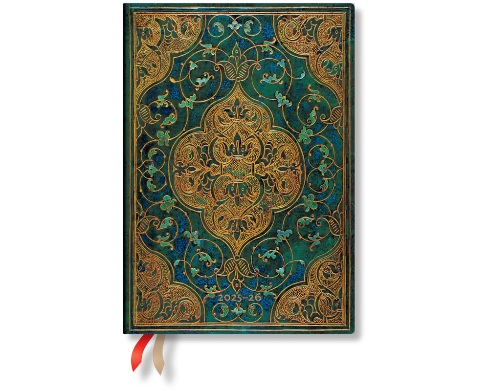 PAPERBLANKS Agenda Chroniques T Midi 25/26 DF0873-7 1W/2S 13M FR HOR HC 13x18cm