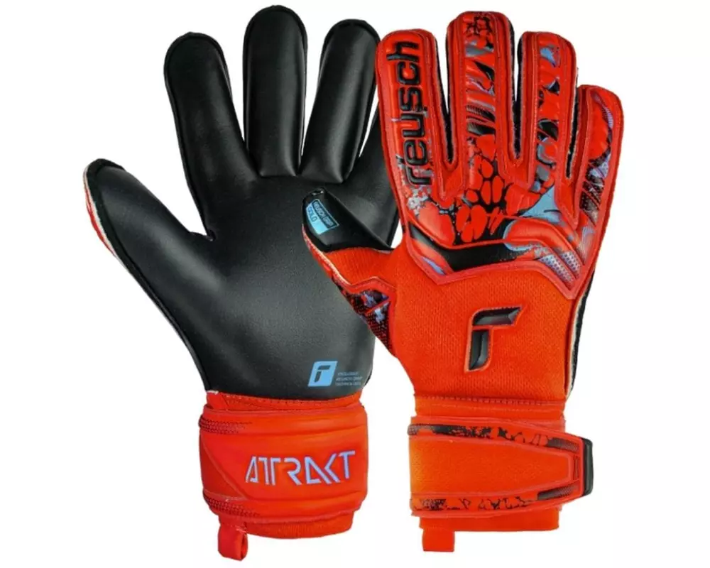 reusch Torwarthandschuh Attrakt Gold Roll Finger 8.5
