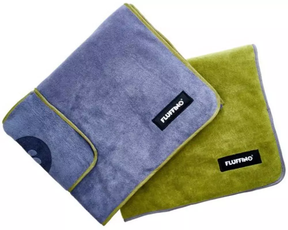 Fluffino Hundehandtuch-Set 4-tlg.