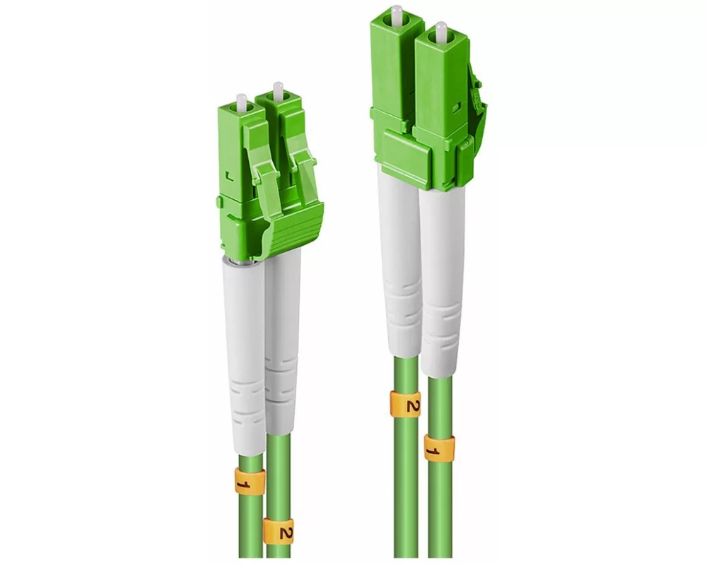LINDY 10m Fibre Optic Cable LC/LC 50/125um OM5 LC Male to LC Male