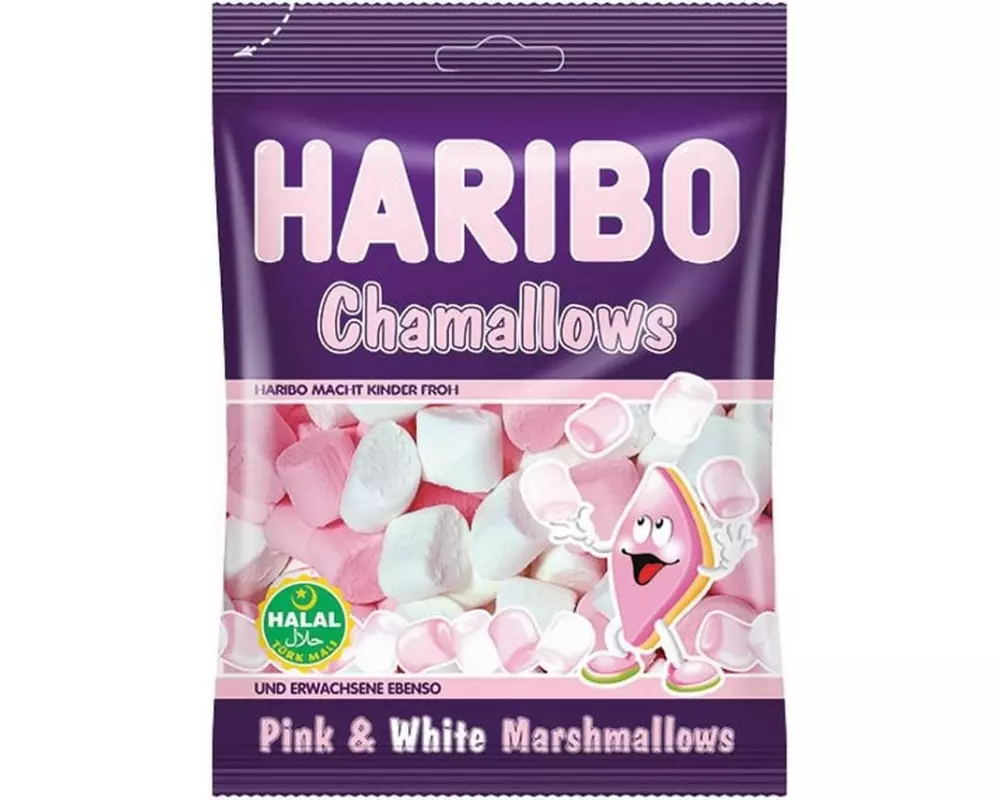 Haribo Int. Gummibonbons HALAL Chamallows/Pembe Beyaz 70 g