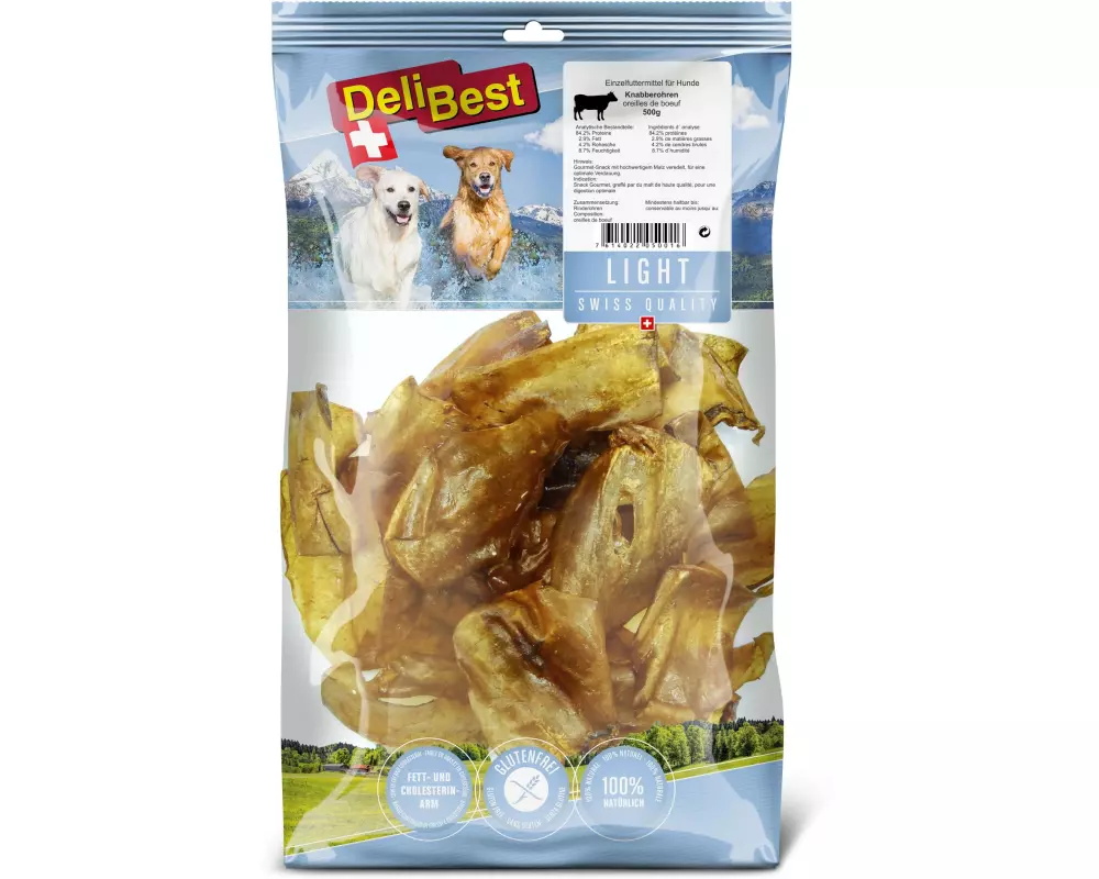 DeliBest Rinderohr Light 500 g