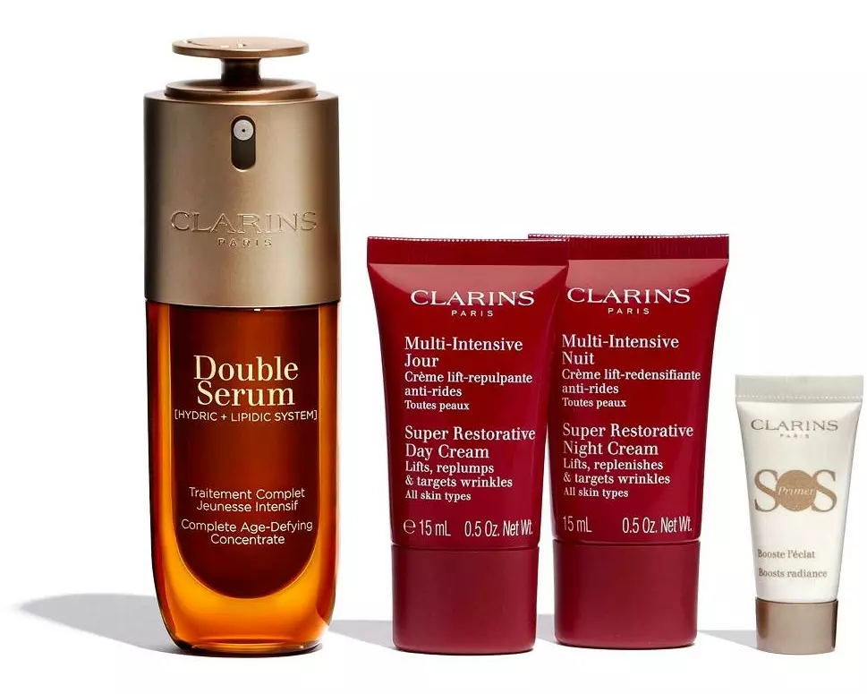 Clarins Double Serum & Super Restorative