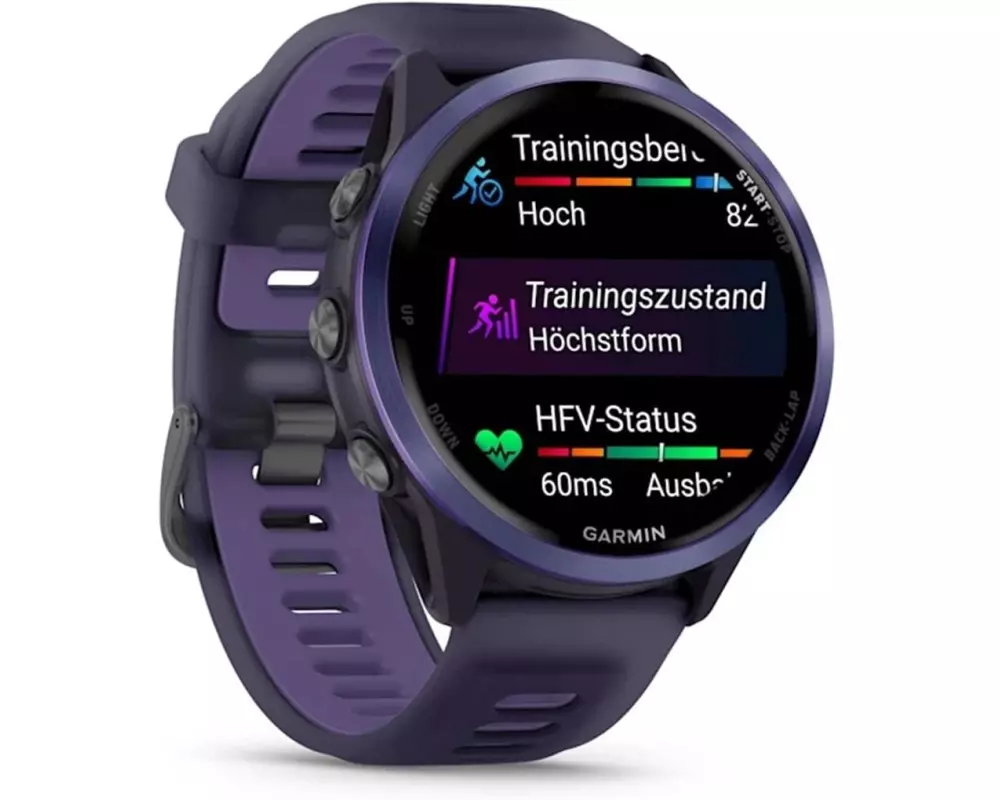 GARMIN Sportuhr Forerunner 570 47 mm Imperial Purple / Indigo