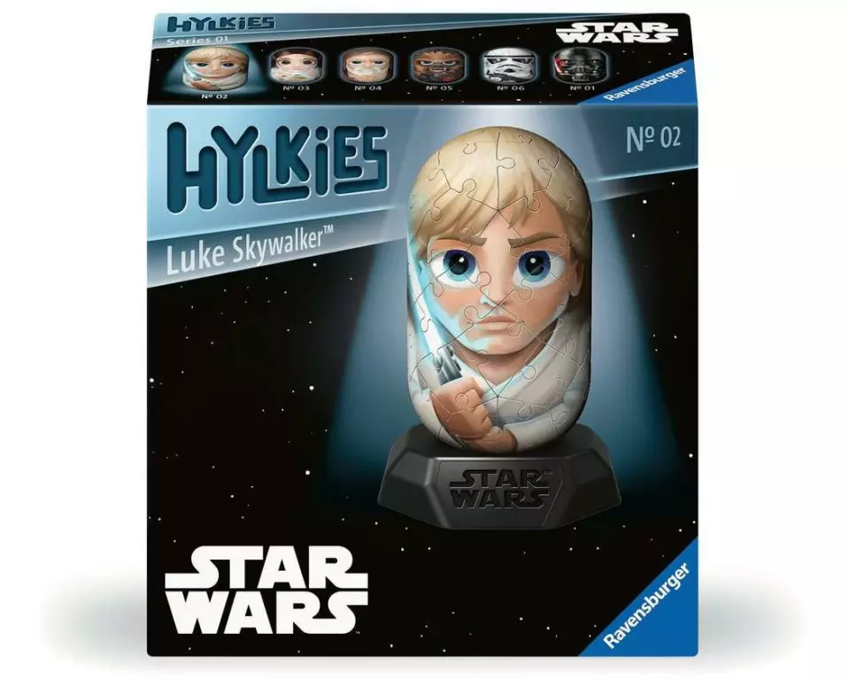 Ravensburger 3D Puzzle Hylkies #02 Luke Skywalker 54 Teile