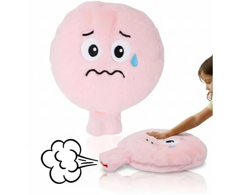 alldoro Plüsch XXL Plüsch Pups-Kissen Snuggy