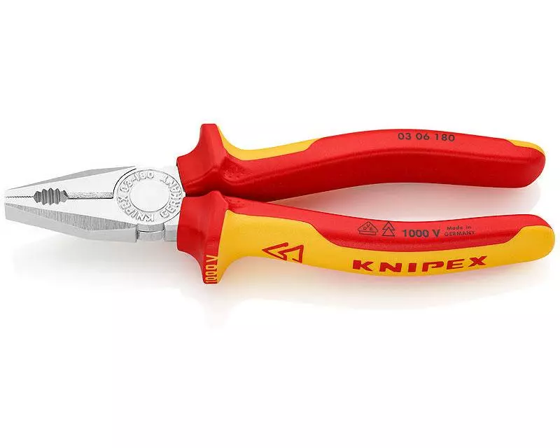 Knipex Kombizange 180 mm 1000 V verchromt