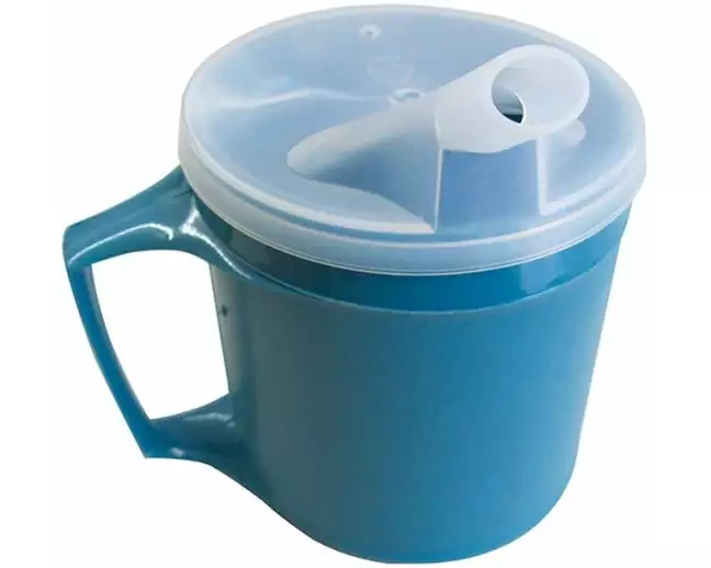 Sundo Trinkbecher Thermo blau mit Deckel 200 ml