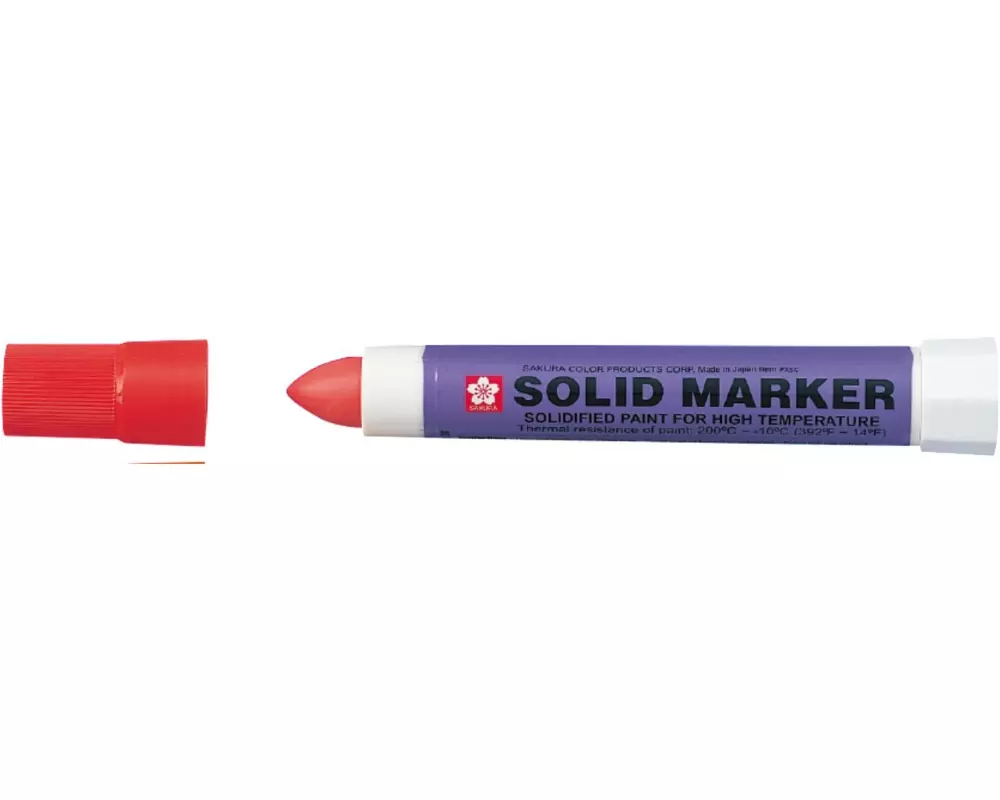 Sakura Permanent-Marker Solid Breit, Rot