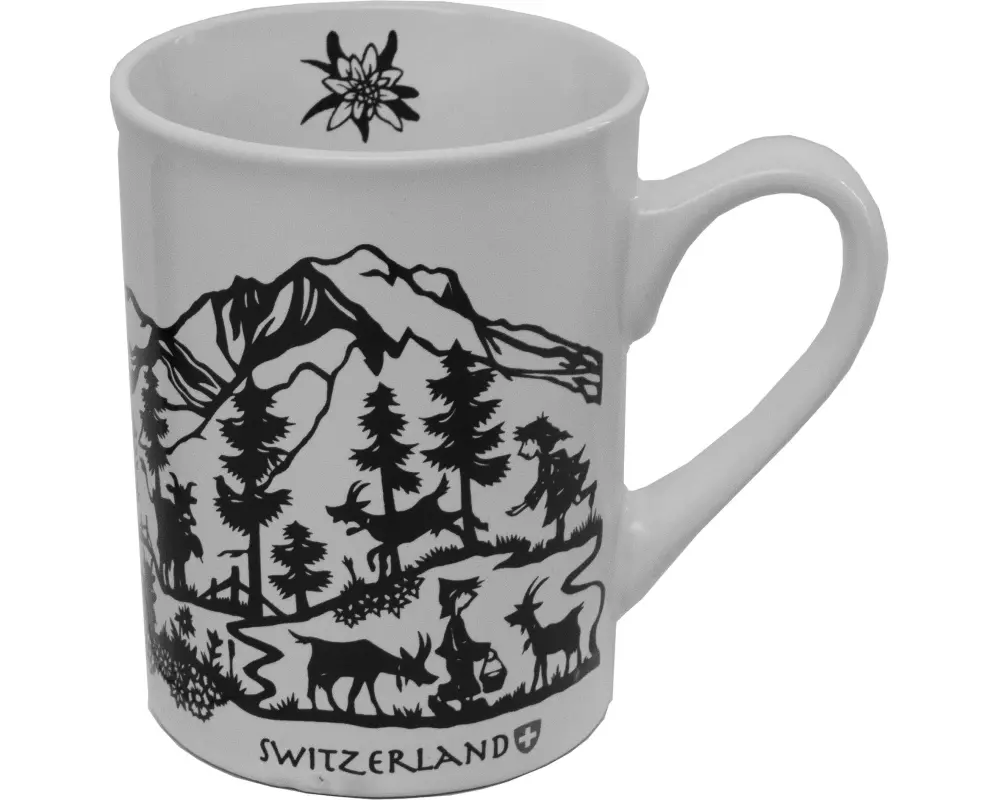 creanorm Tasse weiss mit Scherenschnitt 350 ml, 1Stk.