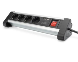 4-WAY POWER STRIP WITH 2X USB