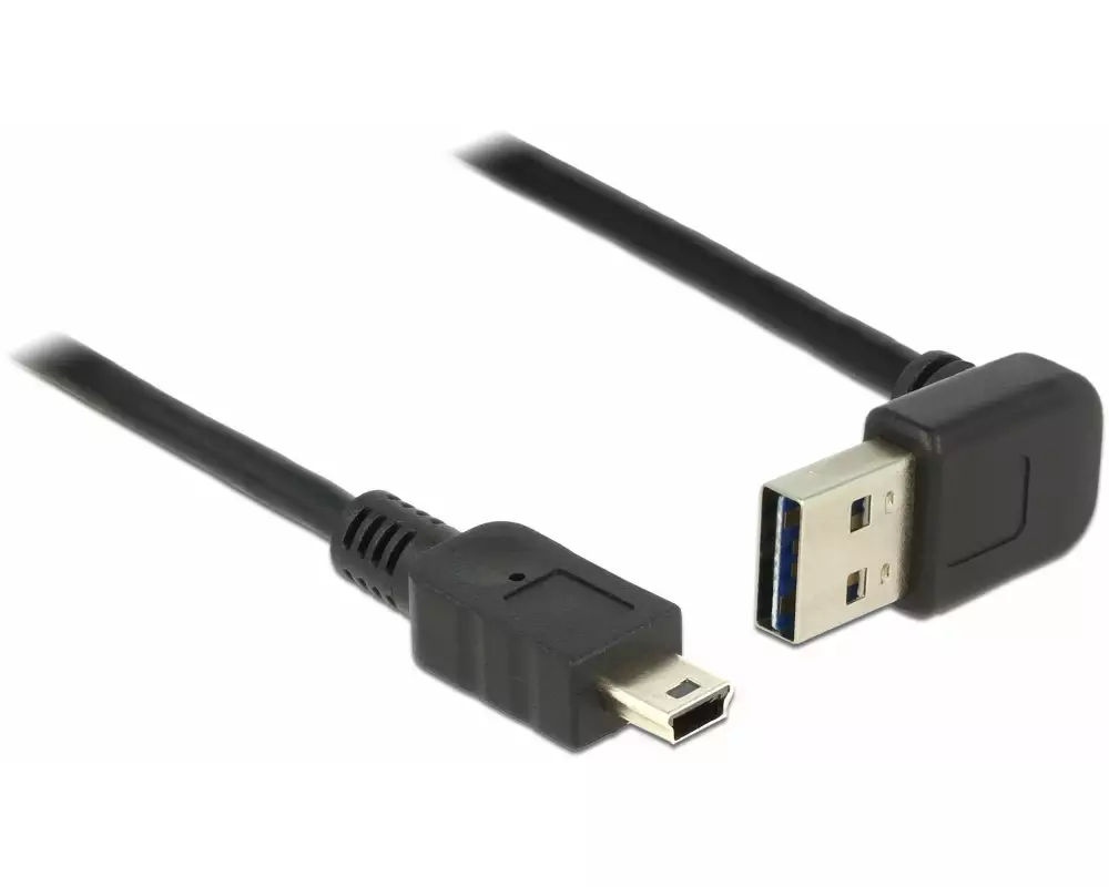 Delock USB 2.0-Kabel EASY-USB USB-A - Mini-USB B 0.5 m