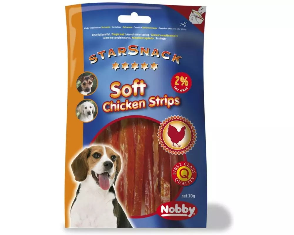 Nobby Leckerli StarSnack Soft Chicken Strip, 70 g