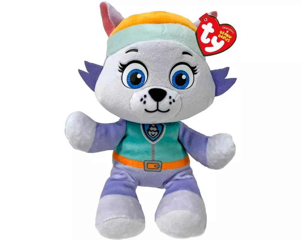 Ty Plüsch Paw Patrol Everest 20 cm, Violett, Grau