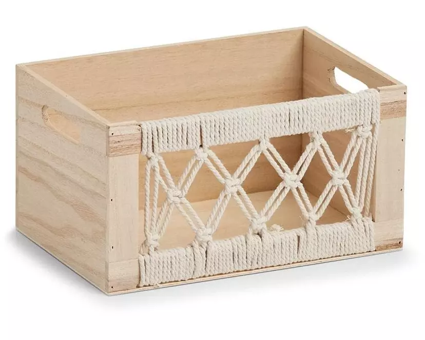 Zeller Present Aufbewahrungskiste Boho Beige