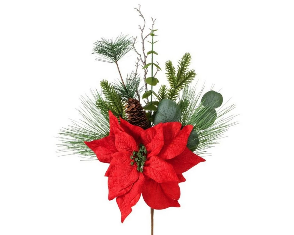 Boltze Aufhänger Weihnachtsstern Rot