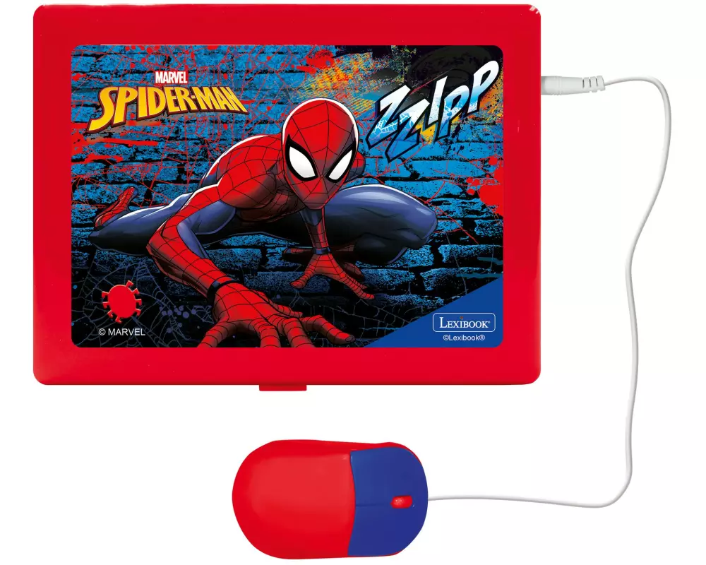 Lexibook Lerncomputer Spider-Man Lernlaptop EN/DE