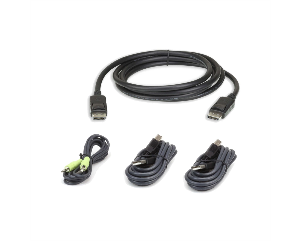 ATEN 2L-7D03UDPX4 USB DisplayPort Secure KVM Kabel Set 3M