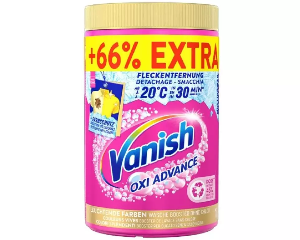Vanish Pulverwaschmittel Gold Oxi Advance Pink 1.5 kg