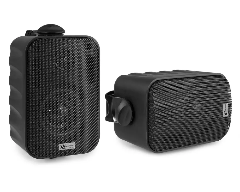 Power Dynamics Installationslautsprecher BGO30 Set Schwarz