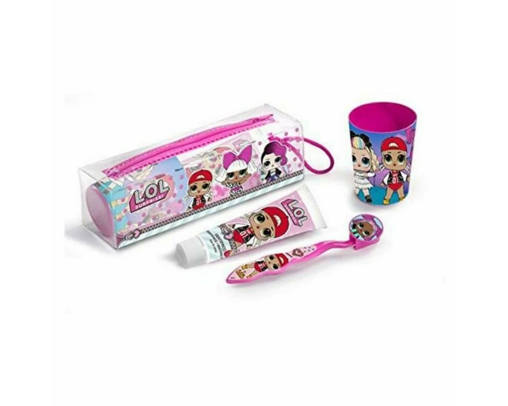 Kids Collection L.O.L. Surprise! Zahnpflegeset mit Becher und Kulturbeutel