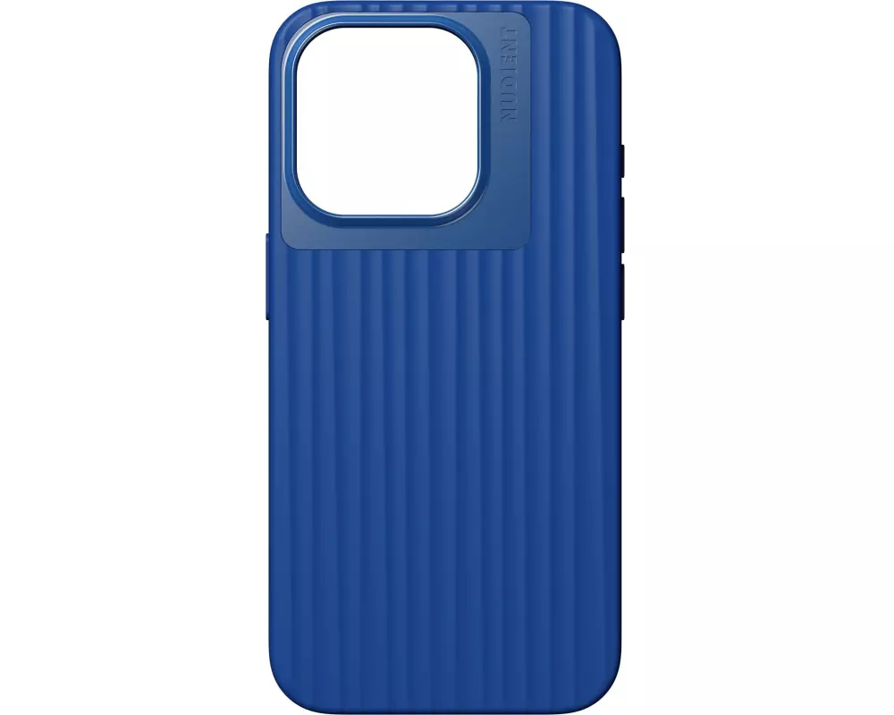 Nudient Back Cover Bold Case iPhone 15 Pro Signature Blue