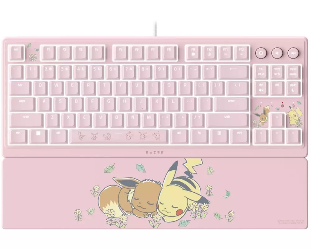 Razer Ornata V3 Pokémon Pikachu Eevee Edition Tenkeyless