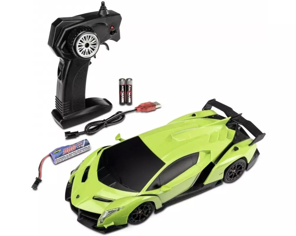 Carson Lamborghini Veneno 1:24 RTR Grün