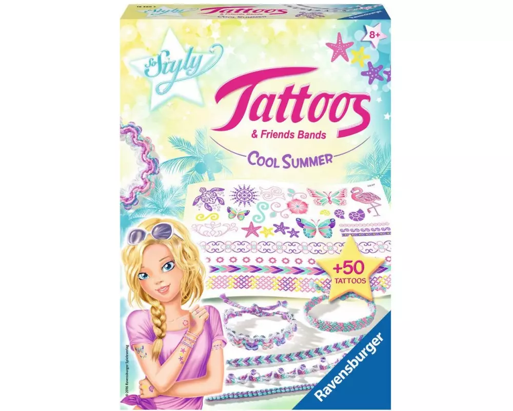Ravensburger Bastelset Tattoos FB-Cool Summer