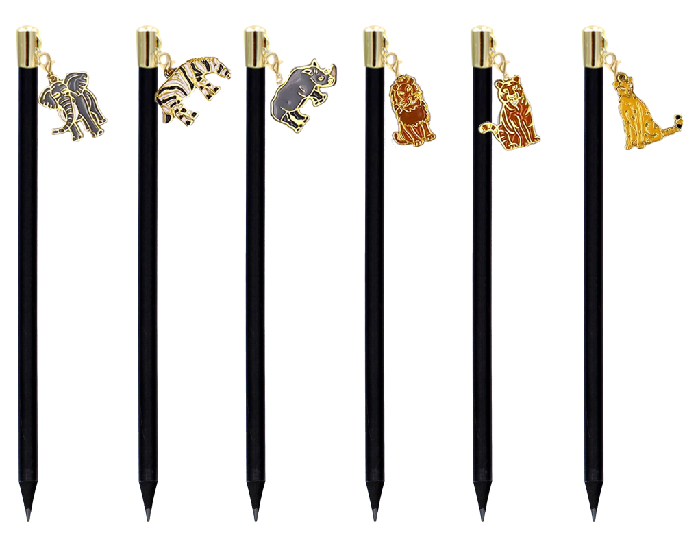 ROOST Bleistift Animal Charm TSKY-P2304 assortiert