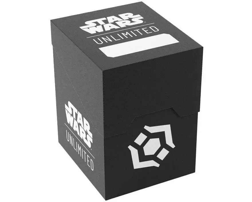 Asmodée Kartenbox Star Wars: Unlimited Soft Crate schwarz / weiss