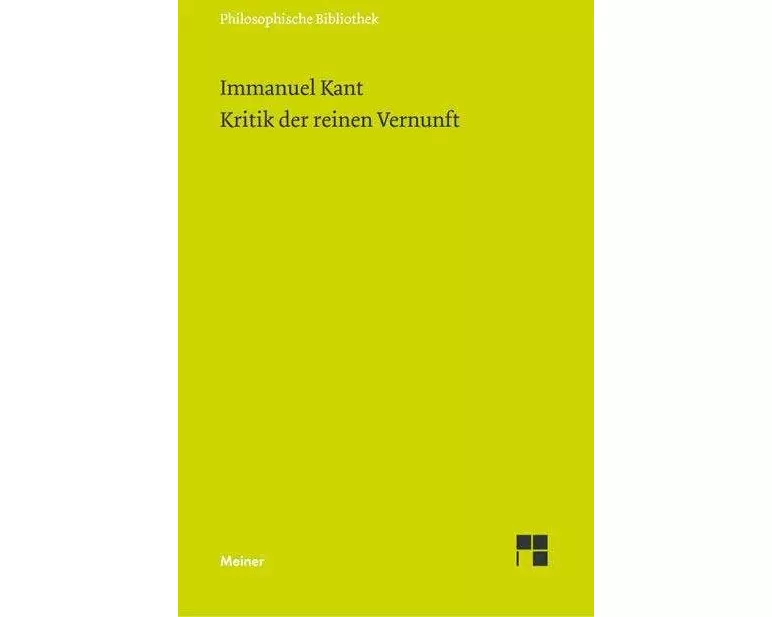 Kritik der reinen Vernunft