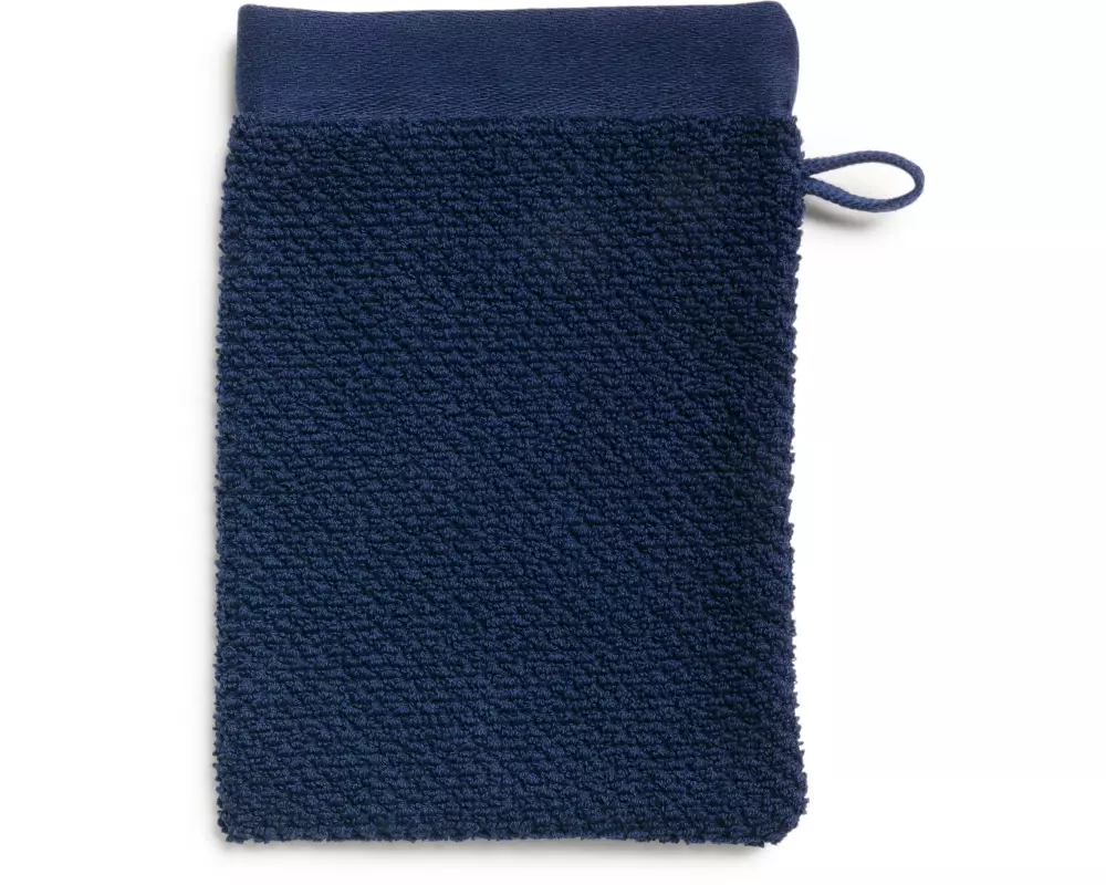 Möve Waschhandschuh Bliss 15 x 20 cm, Deep Sea