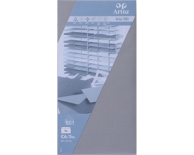 ARTOZ Couverts 1001 C6/5 107294182 100g, graphit 5 Stück