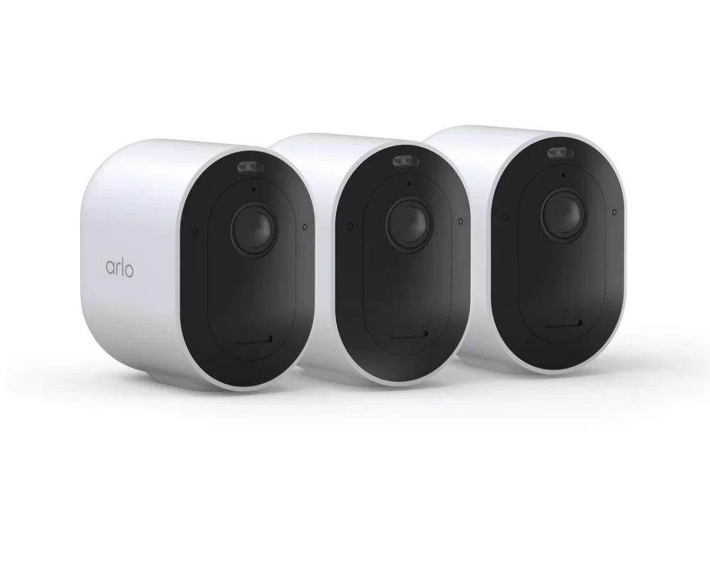 Arlo Netzwerkkamera Pro 5 V2 3 Stück, Weiss