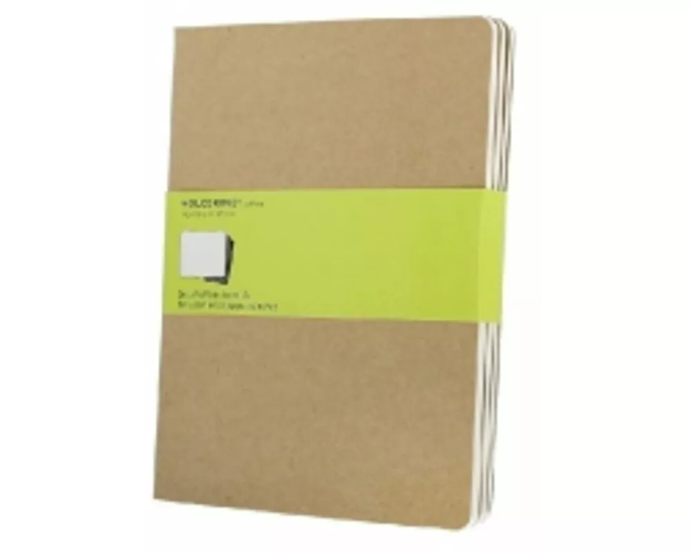 Notizbuch / Extra Large. Plain. Kraft Cover