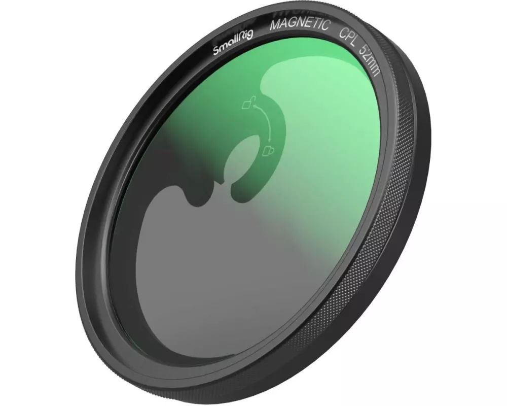 Smallrig MagEase Magnetischer CPL-Filter mit Filter Adapter
